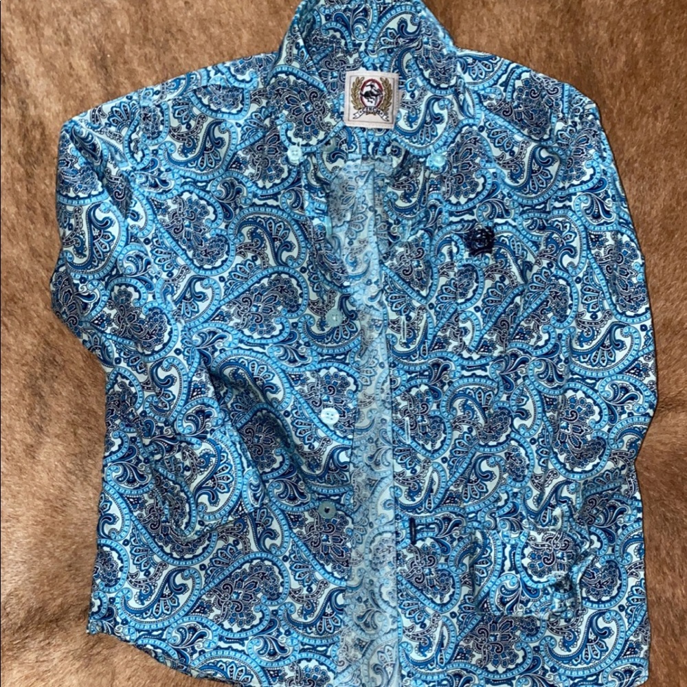 Toddler boy cinch shirt